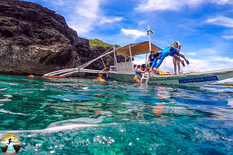 île hopping à l'île de Boracay
