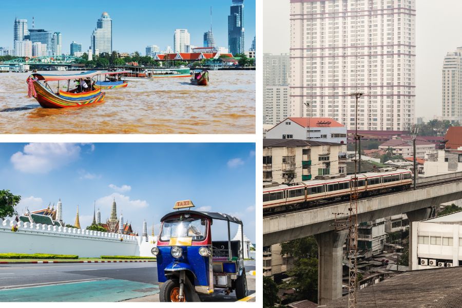 Autres alternatives à Grab ou aux taxis à Bangkok