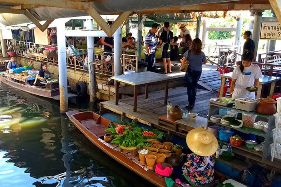 Marché flottant de Taling Chan-marchés de Bangkok