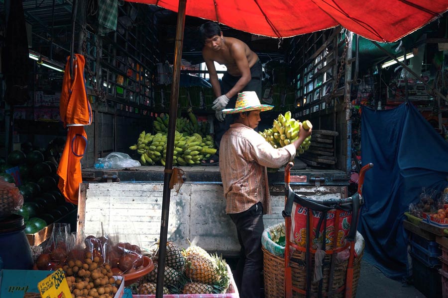 Marché de Khlong Toei-marchés de Bangkok