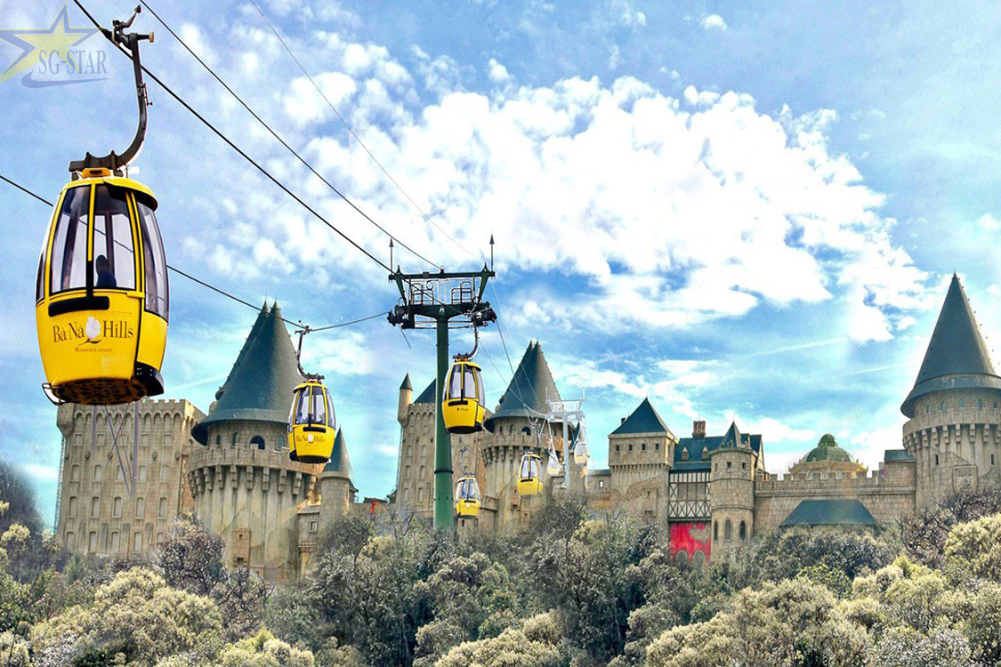 Téléphérique de Ba Na Hills - le plus grand téléphérique du Vietnam