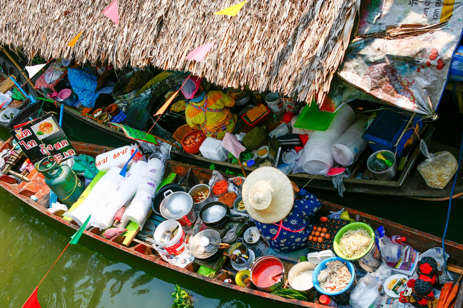 Visite le marché à Bangkok en 2 jours