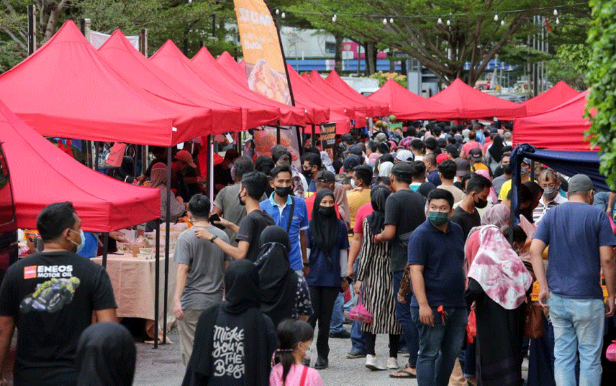 Marché nocturne du Ramadan en Malaise - Jalan TAR