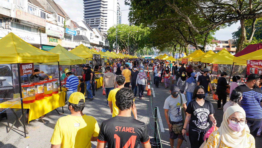 Marché nocturne du Ramadan en Malaise - Bazar Ramadan TTDI