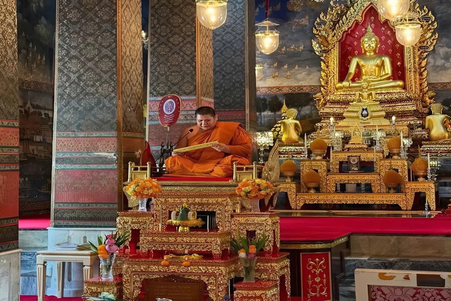 Une ambiance spirituelle apaisante