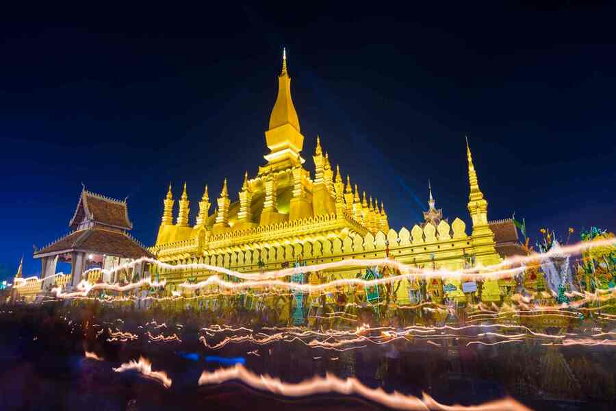 Boun That Luang : la grande fête religieuse de Vientiane