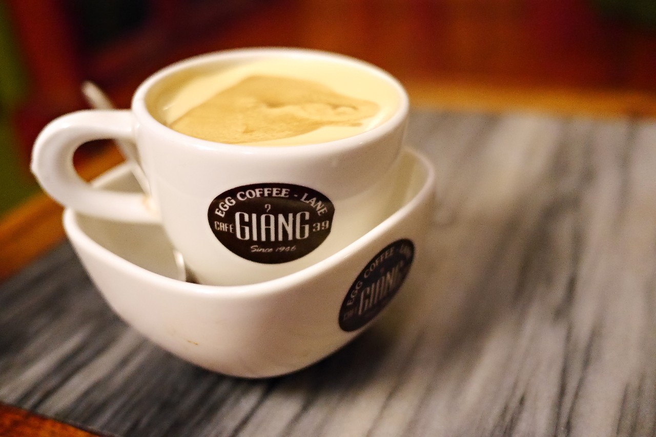 Café à l'oeuf de Giang