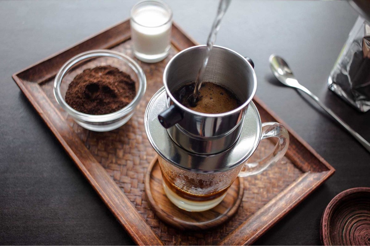 Café filtre au Vietnam