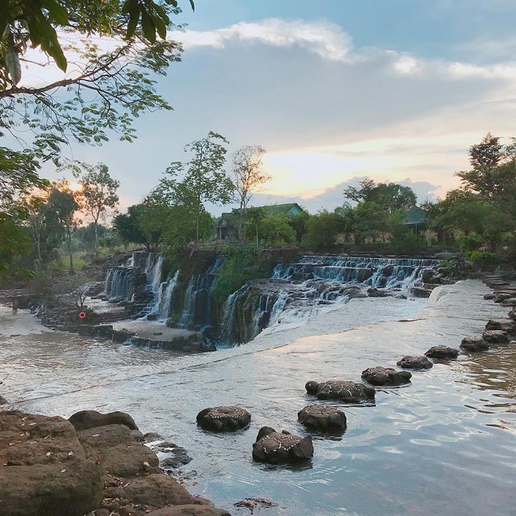 Beauté poétique de la cascade de Da Han