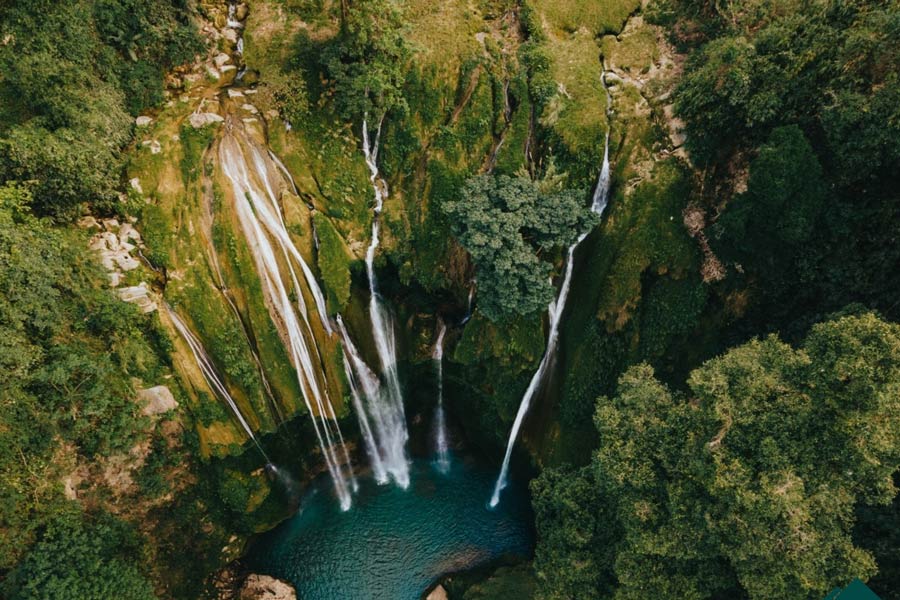 Cascade de Nang Tien