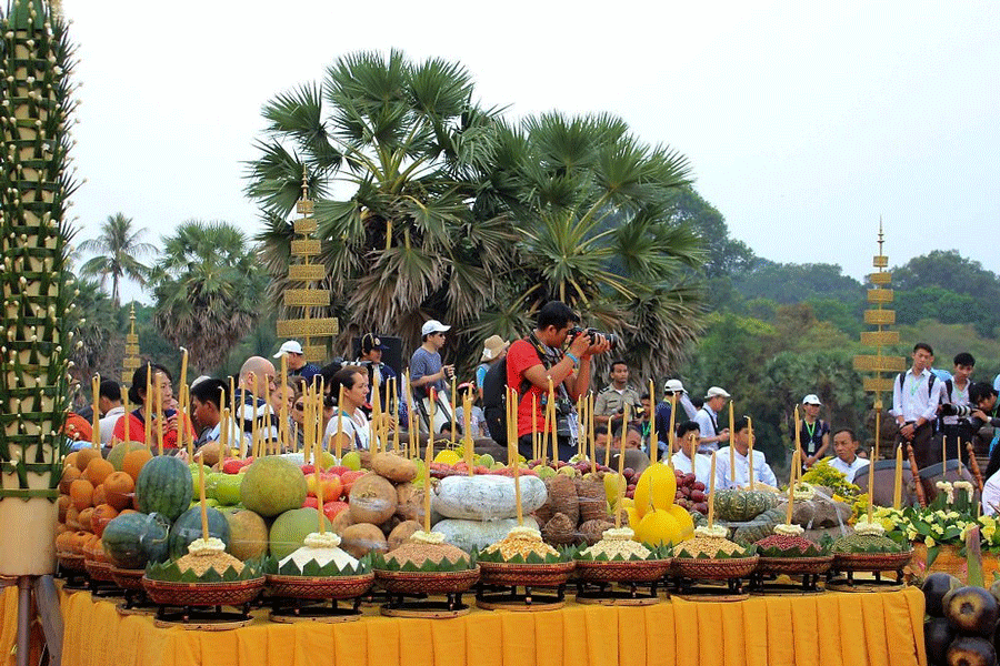 La fête de Chaul Chnam Thmey  au Cambodge 