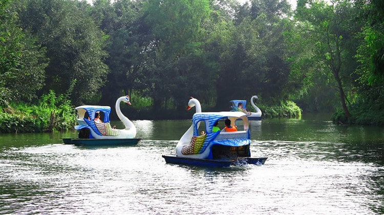 Balade en canard à la zone écotouristique My Le