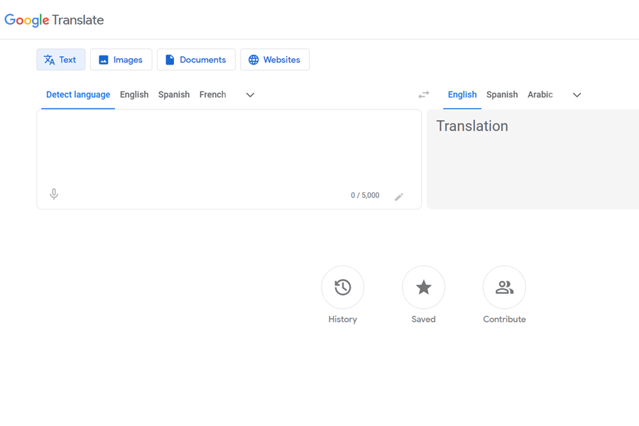 Google Translate pour traduire du français au thaï en voyage
