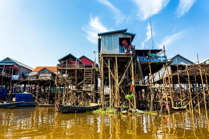 Kampong Phluk à Tonlé Sap