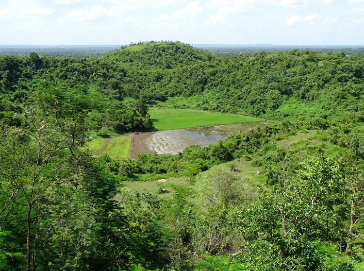 Randonnée dans les collines de Phnom Srei