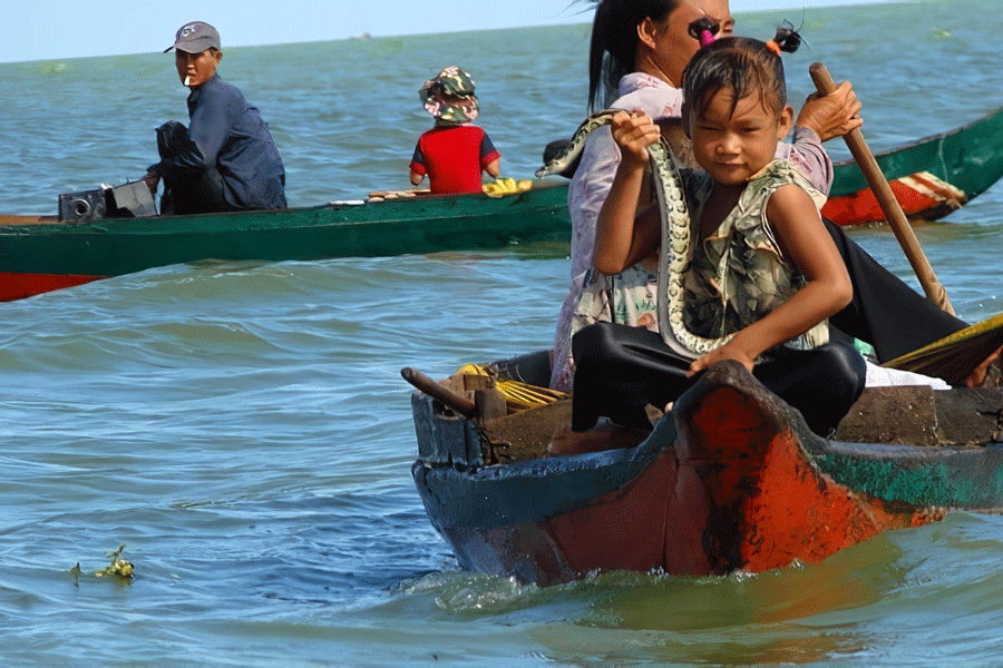 Le lac Tonlé Sap