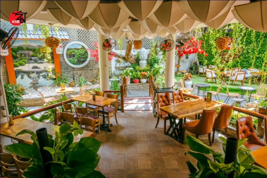 l'architecture unique des restaurants à Saigon