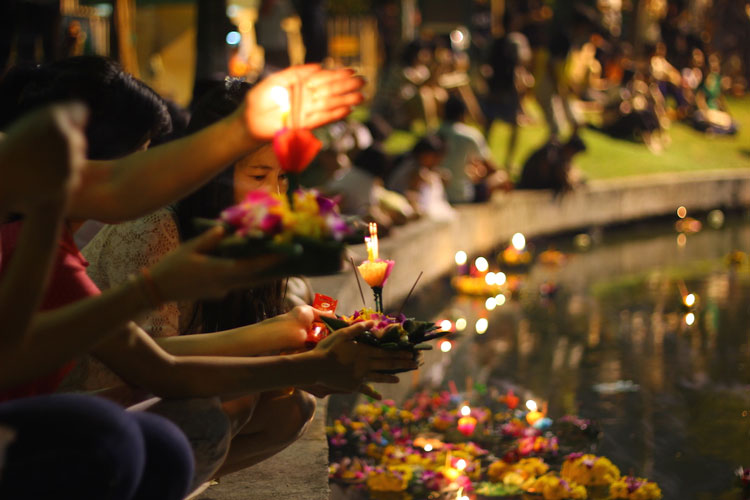 Loy Krathong à Bangkok