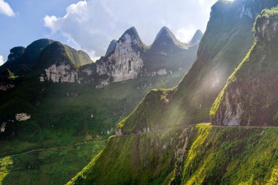 Rizières en terrasses de Nghieu Son Linh offrent l’un des plus beaux paysages du nord montagneux du Vietnam