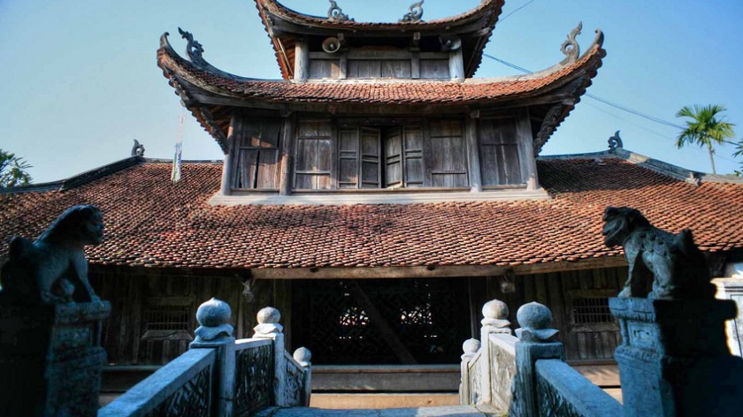 Palais supérieur de la pagode Dau