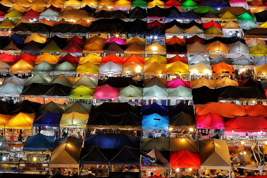 Marché de nuit de Phichit 