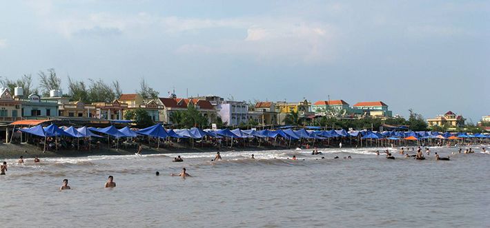 Plage de Thinh Long à Nam Dinh