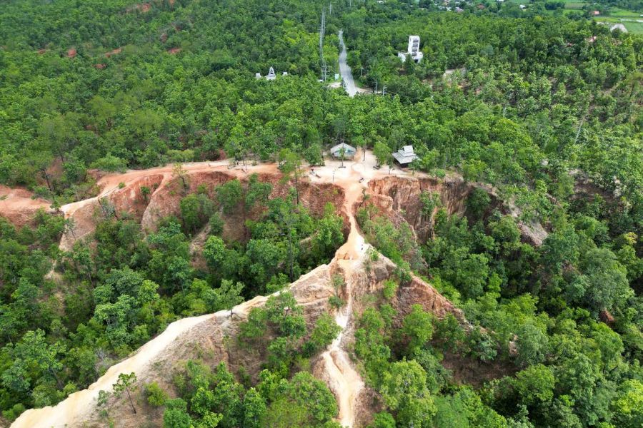 Le Pai Canyon randonnee au nord thailande