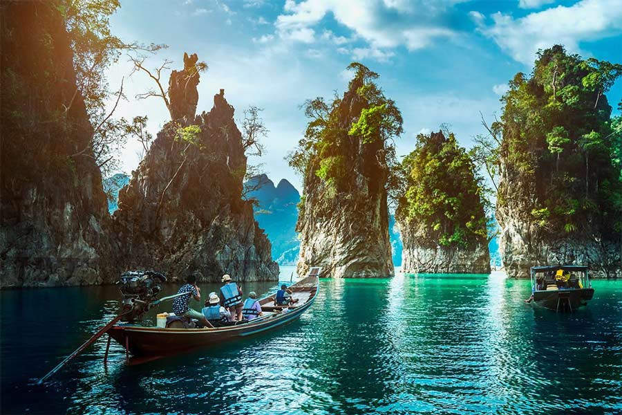 Randonnée au parc national Khao Sok avec enfants