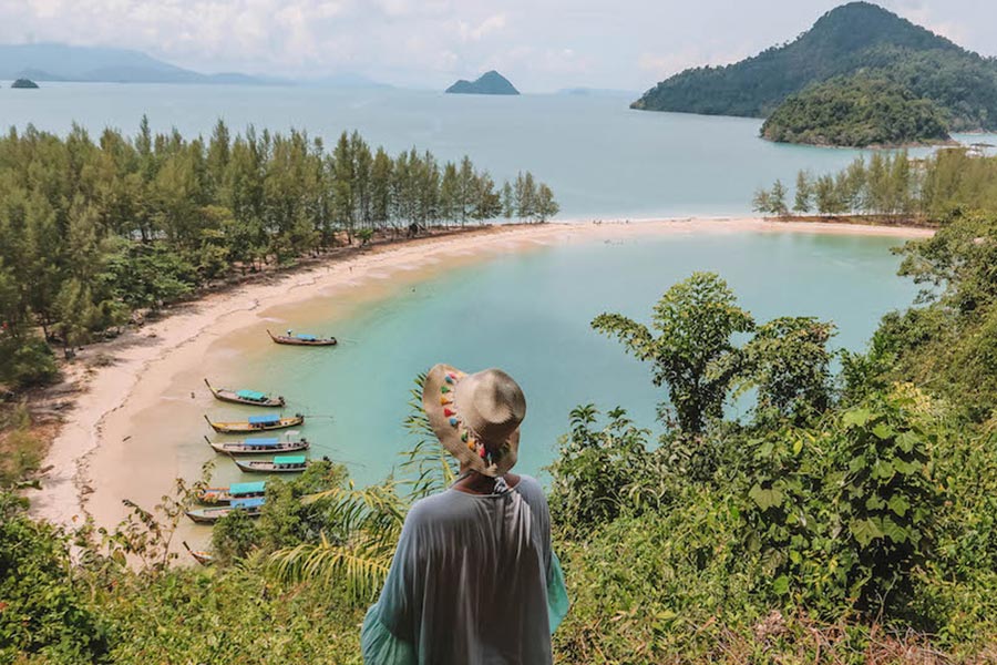 Province de Ranong - située dans la partie supérieure de la côte d'Andaman en Thaïlande