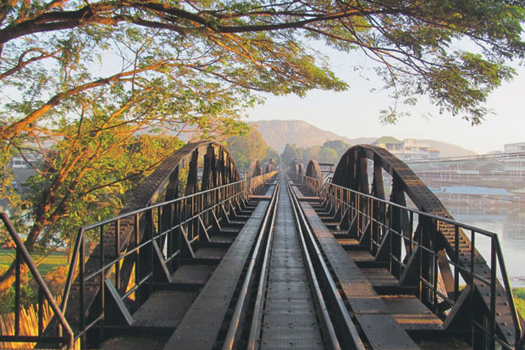 Pont de la rivière Kwai - endroit suscite de nombreuses craintes