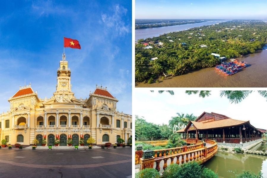 itinéraire Ho Chi Minh-Ville – Ben Tre – Can Tho