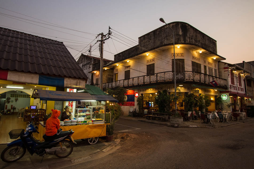 Quartier francais à Savannakhet