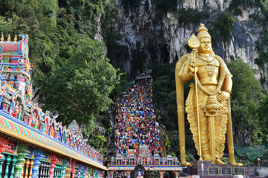  Les grottes de Batu à Selangor sont trésor sacré spectaculaire