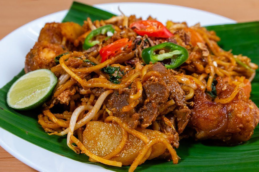 Mee Goreng, Selangor est un plat de nouilles sautées épicées