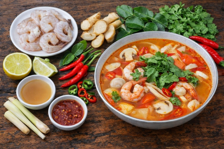 Soupe tom yum