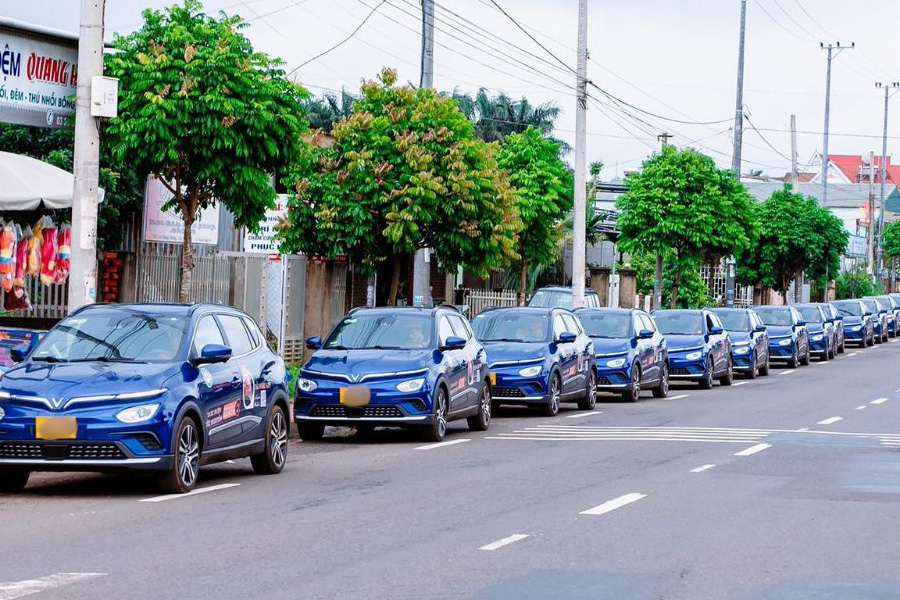 Trajet en taxi vers Tra Vinh