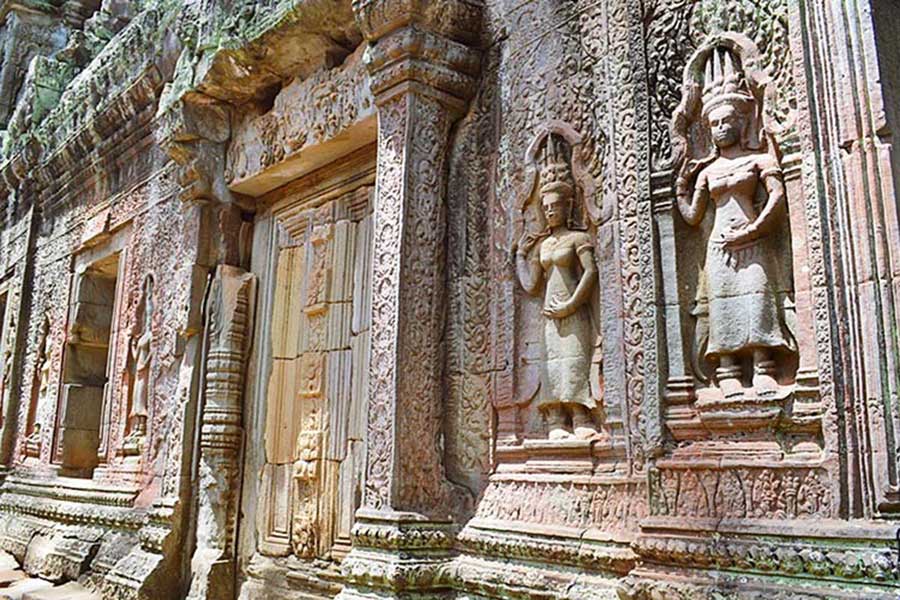 Salle des délégations du temple Ta Prohm