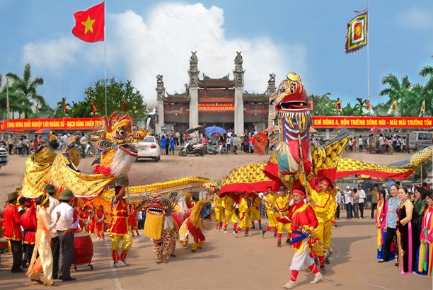 Cérémonie d'ouverture du festival du temple Tran à Thai Binh