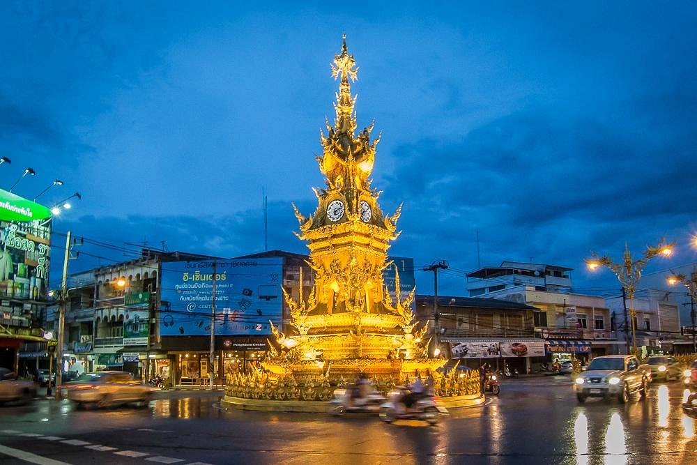 Tour de l’horloge de Chiang Rai