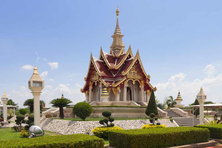 Temple du pilier de la ville d'Udon Thani