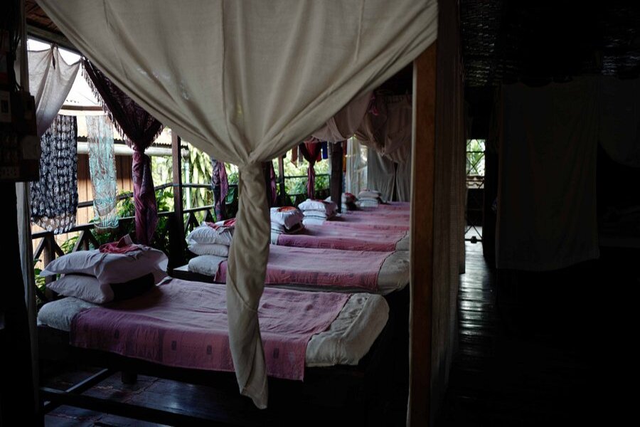 Détente au cœur d’un sauna traditionnel laotien à Luang Namtha