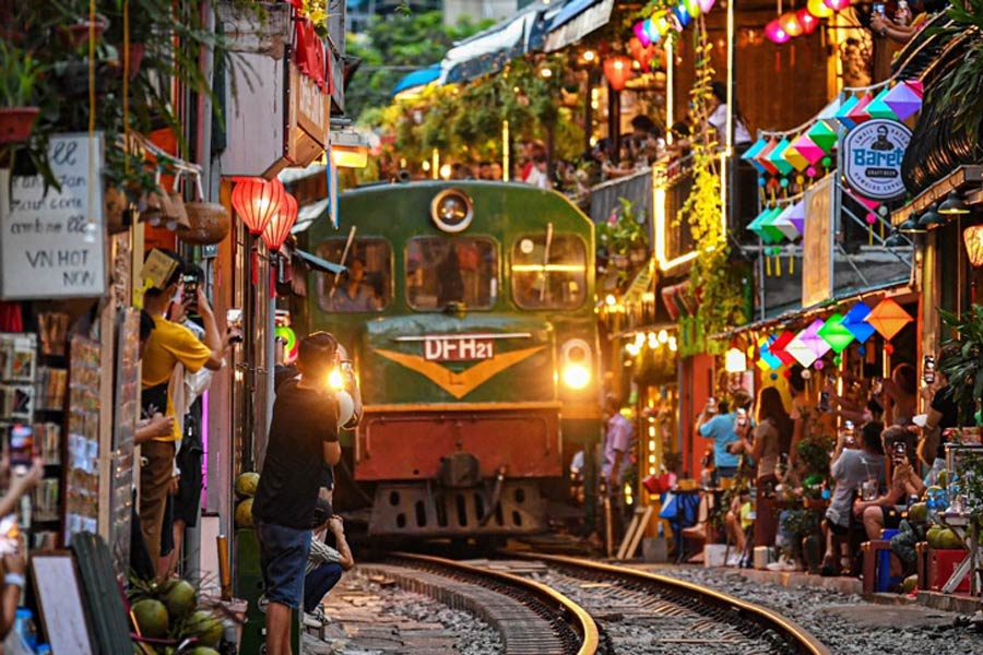 Voyager en train au Vietnam