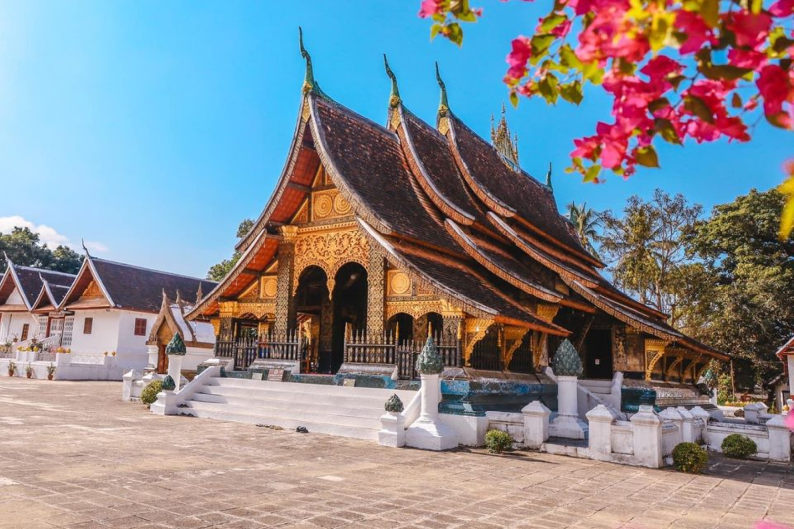 Les paysages du trajet de Luang Prabang à Vientiane