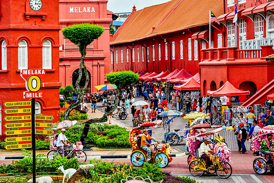 Malacca - voyager solo en Malaisie