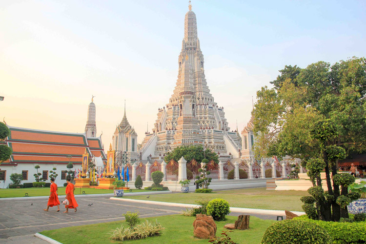 Phra Prang est l'une des constructions emblématiques