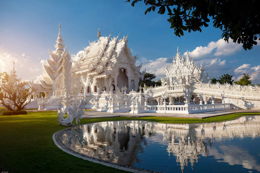 La visite du Temple Blanc est une des choses incontournables à faire à Chiang Rai