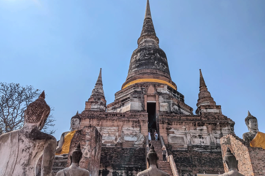 Wat Yai Chai Mongkhon - temples d;ayutthaya