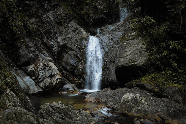 La cascade d'A Nôr à A Luoi