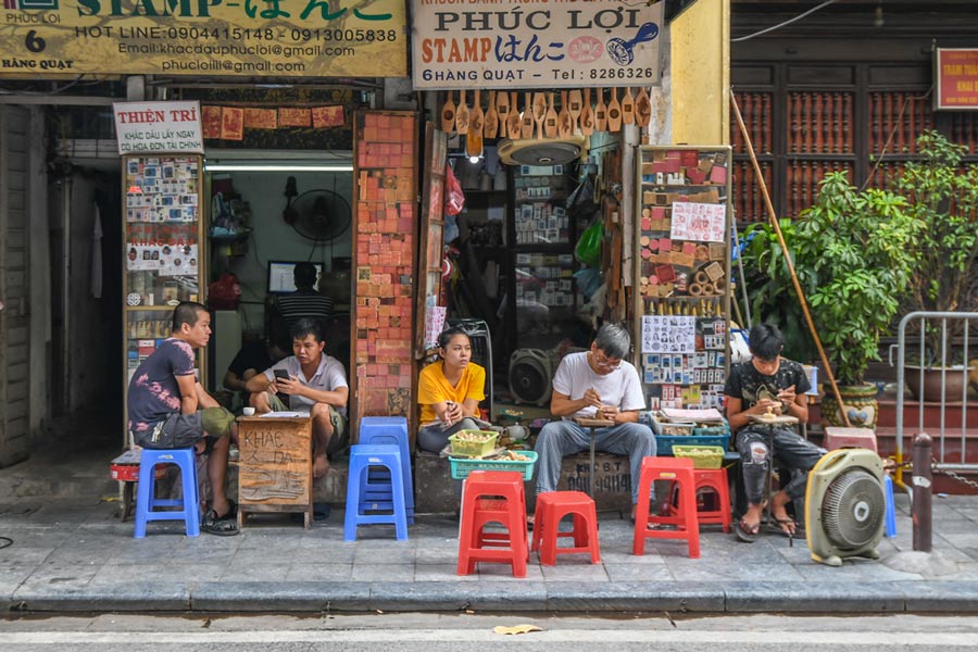 Vieux Quartier de Hanoi est l'une des attractions dans le circuit de 10 jours au Nord du Vietnam 