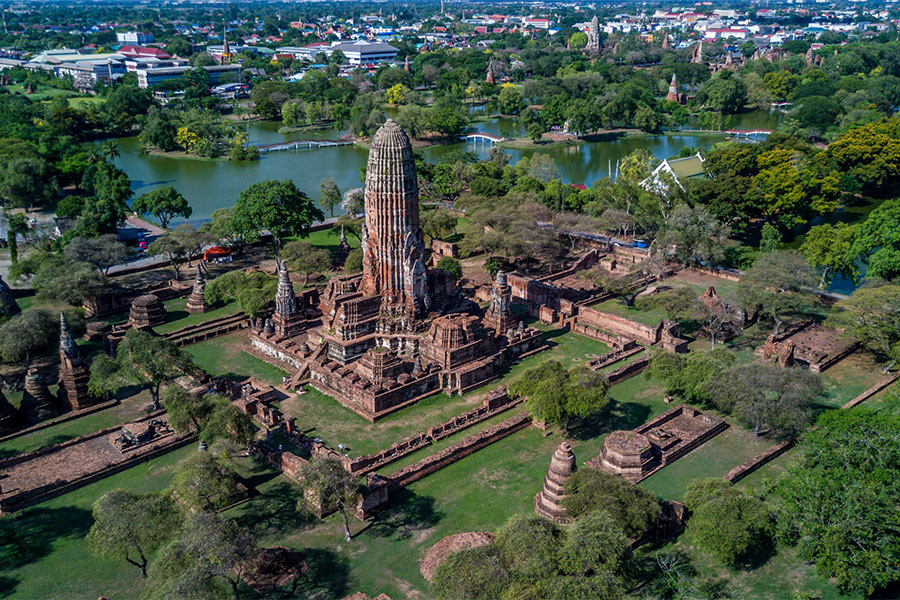 Parc historique de Ayutthaya 